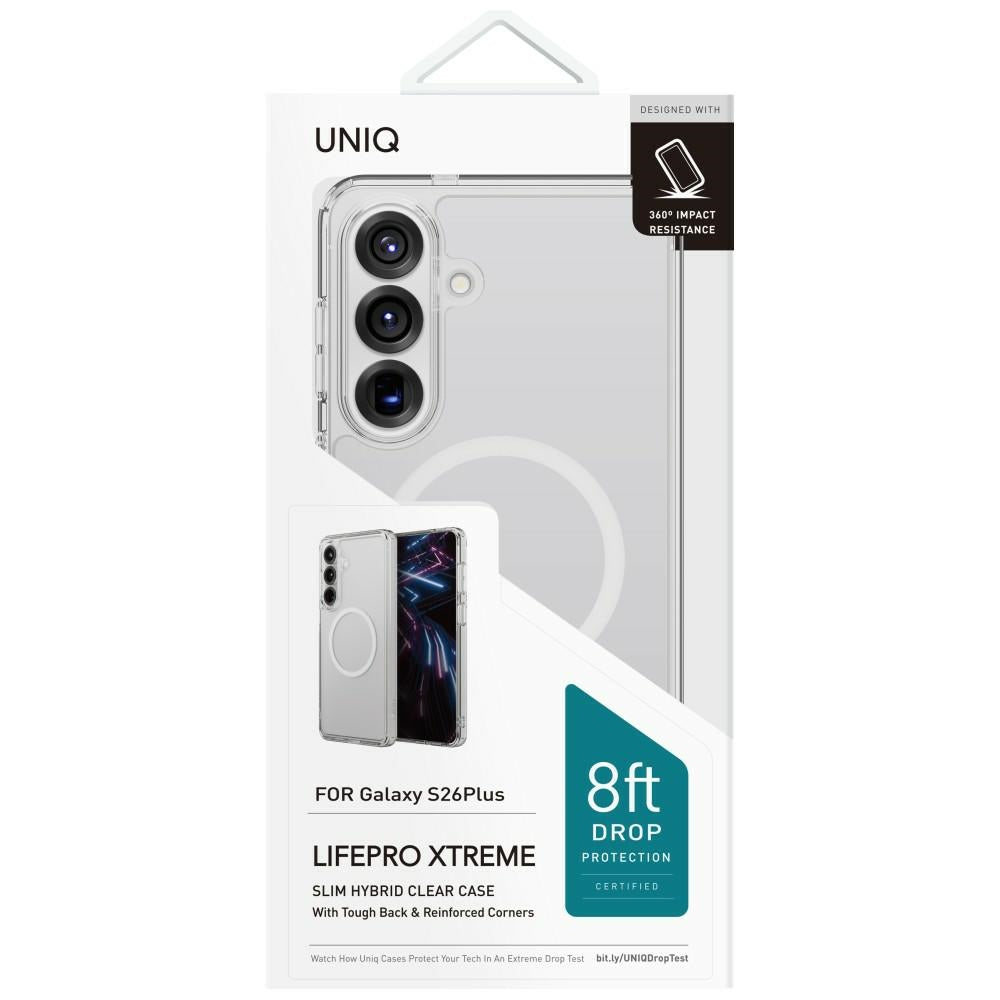 Uniq LifePro Xtreme Case til Samsung Galaxy S26+ Magclick opladning - gennemsigtig