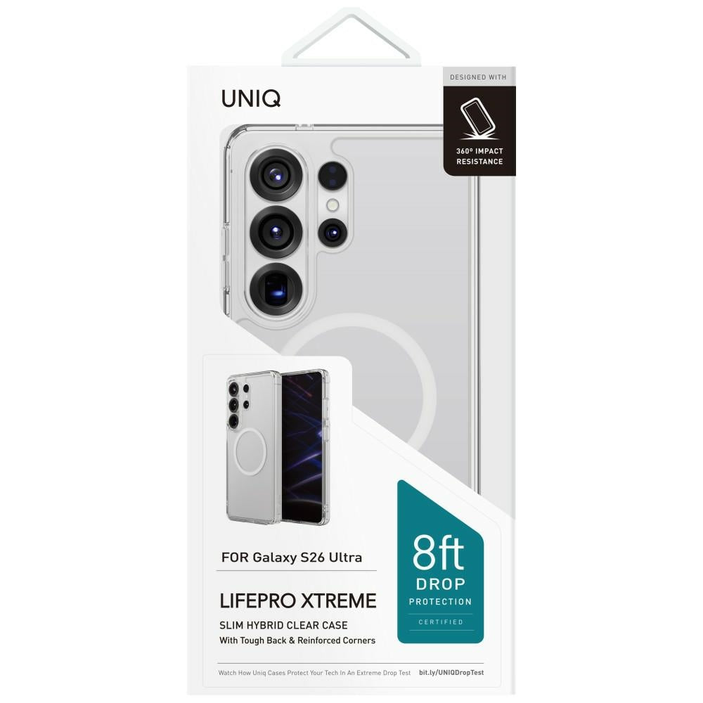 Uniq LifePro Xtreme Case til Samsung Galaxy S26 Ultra Magclick opladning - gennemsigtig