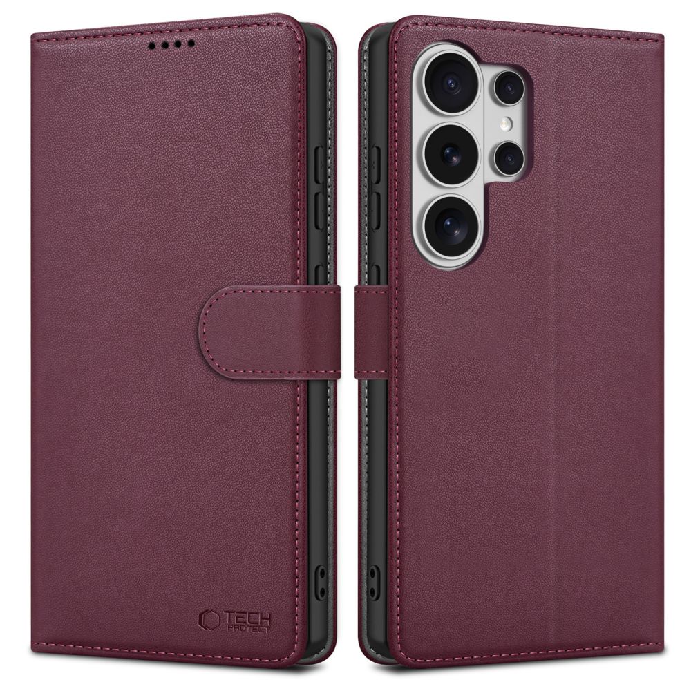 Tech-Protect Wallet Case til Samsung Galaxy S26 Ultra - Burgundy