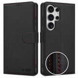Tech-Protect Wallet Case til Samsung Galaxy S26 Ultra - sort og rød