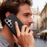 Tech-Protect Wallet Case til Samsung Galaxy S26 Ultra - sort og rød