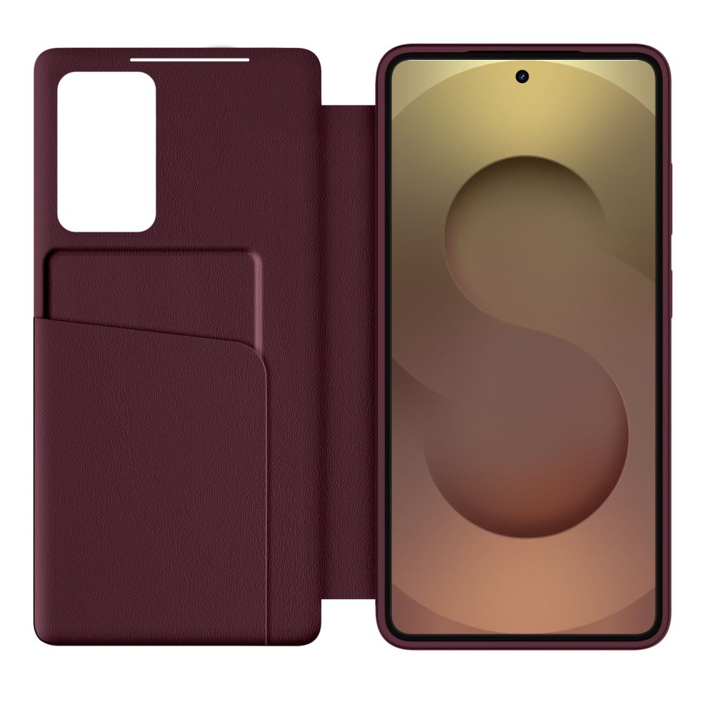 Tech-Protect Wallet Case til Samsung Galaxy S26+ - Burgundy