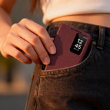 Tech-Protect Wallet Case til Samsung Galaxy S26+ - Burgundy