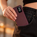 Tech-Protect Wallet Case til Samsung Galaxy S26+ - Burgundy
