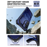 Supcase ArmorBox Mag MagSafe Case til Samsung Galaxy S26 - Navy Blue og Black