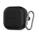 Tech-Protect Silicone Hook Case til Samsung Galaxy Buds 4 / 4 Pro - sort