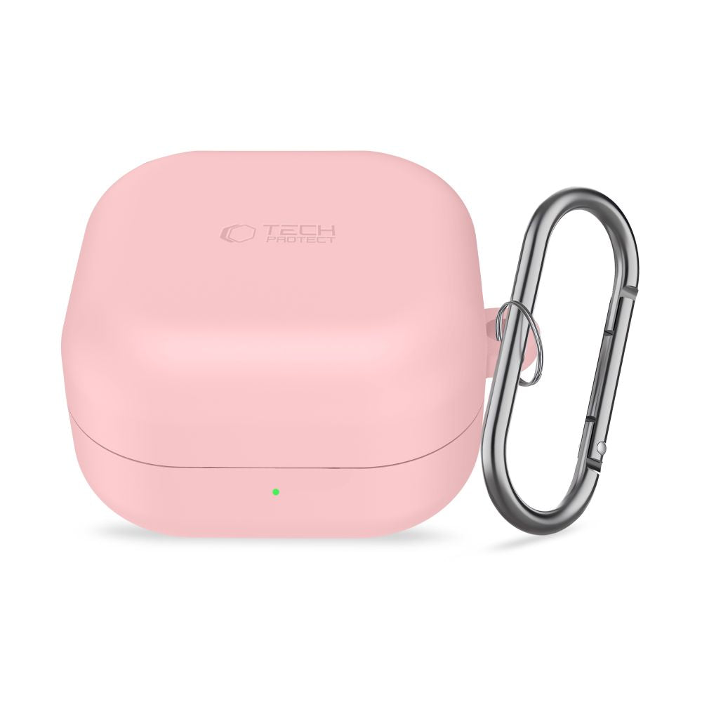 Tech-Protect Silicone Hook Case til Samsung Galaxy Buds 4 / 4 Pro - Pink