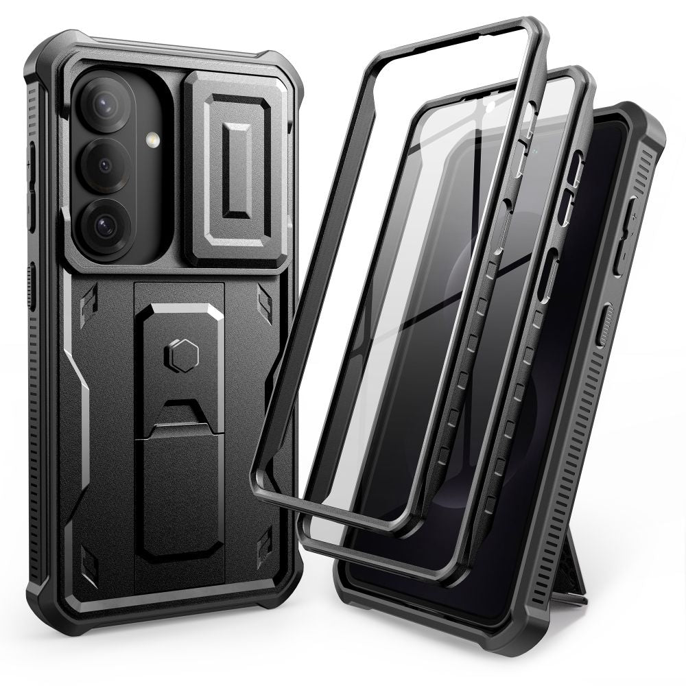 Tech-Protect Kevlar Cam+ Case til Samsung Galaxy S26 - sort