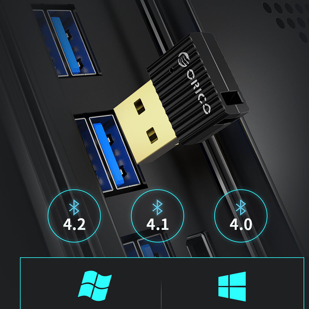 Orico BTA-508 Bluetooth 5.0 USB-A Adapter - Black