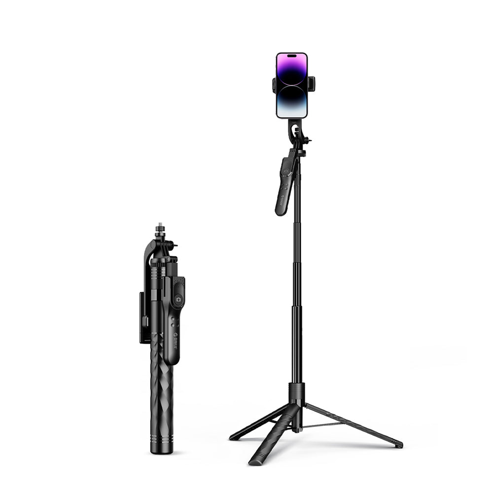 Selfie stick Orico SPM175 tripod 1/4" for phone camera with 360 degree rotation Bluetooth 5.2 - black