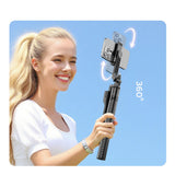 Selfie stick Orico SPM190 tripod 1/4" for phone camera with 360 degree rotation Bluetooth 5.2 - black