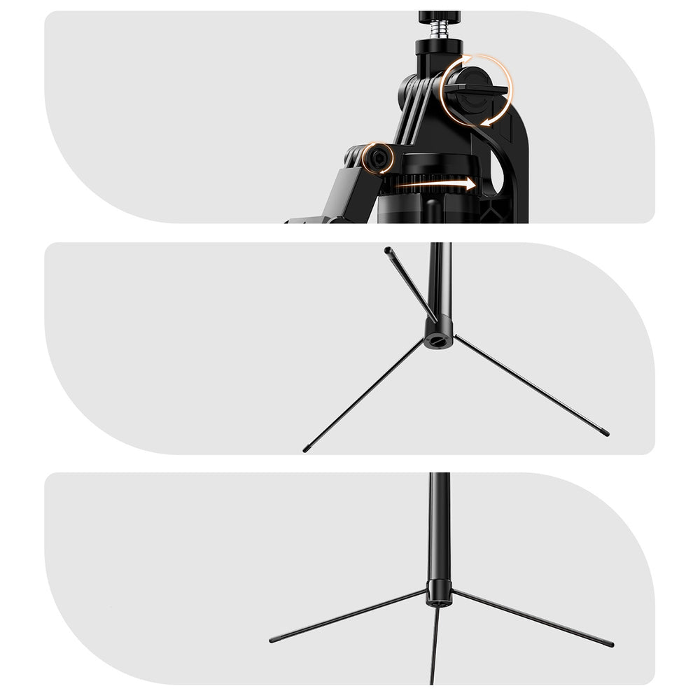 Selfie stick Orico SPM170 tripod 1/4" for phone camera Bluetooth 5.2 - black