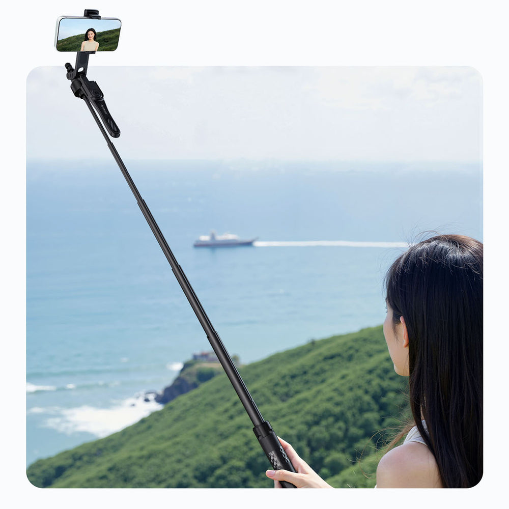 Selfie stick Orico SPN185 1/4" tripod for phone camera with 360 degree rotation Bluetooth 5.2 - black