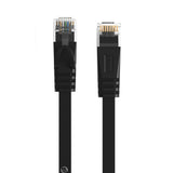 Orico PUG-C6B CAT6 1000Mbps RJ45 Ethernet Network Cable, Flat LAN, 2m, Black