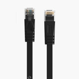 Orico PUG-C7B CAT7 10Gbps RJ45 Ethernet Network Cable Internet LAN Flat 8m - Black