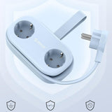 Orico AP3 20W GaN 5in1 Power Strip 2x AC + 2x USB-A + 1x USB-C - Blue