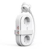 Orico AP3 20W GaN 5in1 Power Strip 2x AC + 2x USB-A + 1x USB-C - White