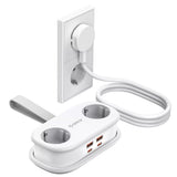 Orico AP3 20W GaN 5in1 Power Strip 2x AC + 2x USB-A + 1x USB-C - White
