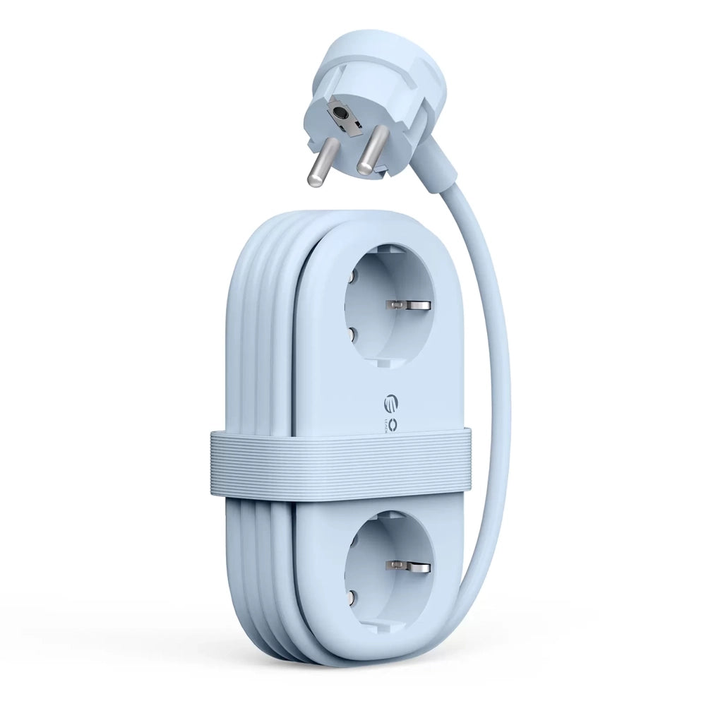 Orico AP3 65W GaN 6in1 Power Strip 2x AC + 2x USB-A + 2x USB-C - Blue