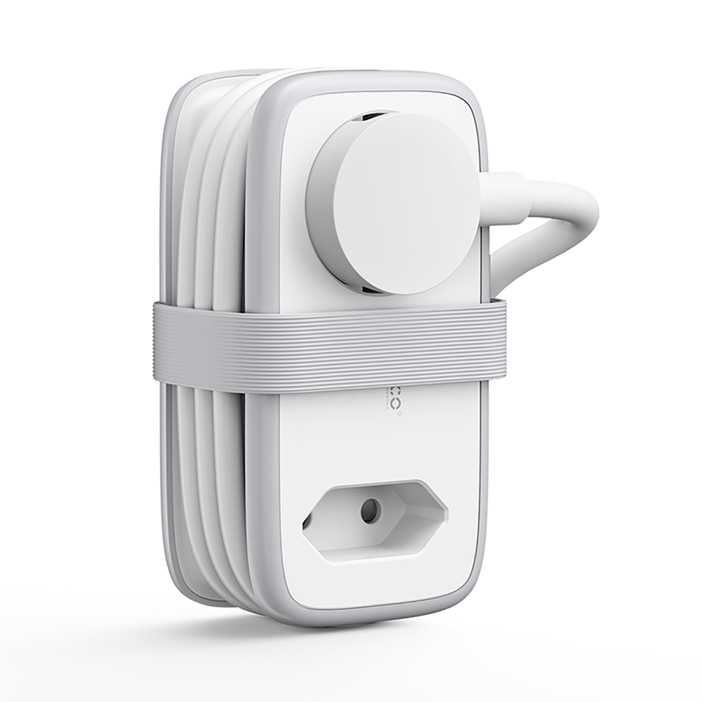 Orico AP3 65W GaN 6in1 Power Strip 2x AC + 2x USB-A + 2x USB-C - White