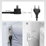 Orico PDC25 25W 6in1 Power Strip 2x AC + 2x USB-A + 2x USB-C - Black