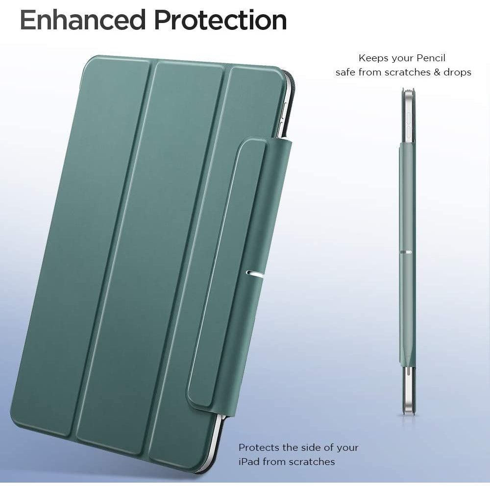 ESR Rebound Magnetisk Case til iPad Air 4 (2020) / 5 (2022) - Grøn