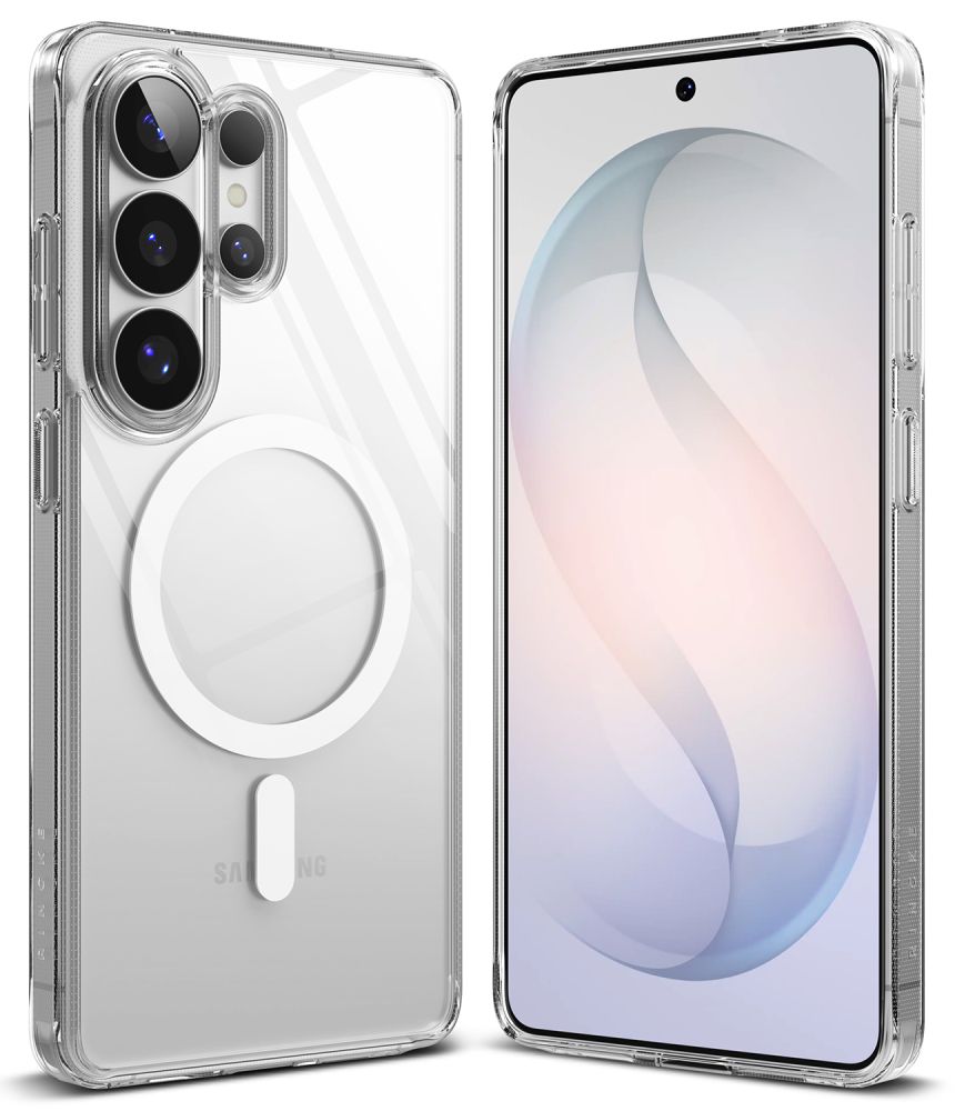 Ringke Fusion Magnetisk MagSafe Case til Samsung Galaxy S26 Ultra - Clear