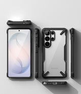 Ringke Fusion X Case til Samsung Galaxy S26 Ultra - klar sort