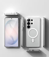 Ringke Fusion Magnetisk MagSafe Case til Samsung Galaxy S26 Ultra - Clear
