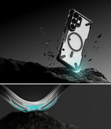 Ringke Fusion X Magnetisk MagSafe Case til Samsung Galaxy S26 Ultra - Klar sort