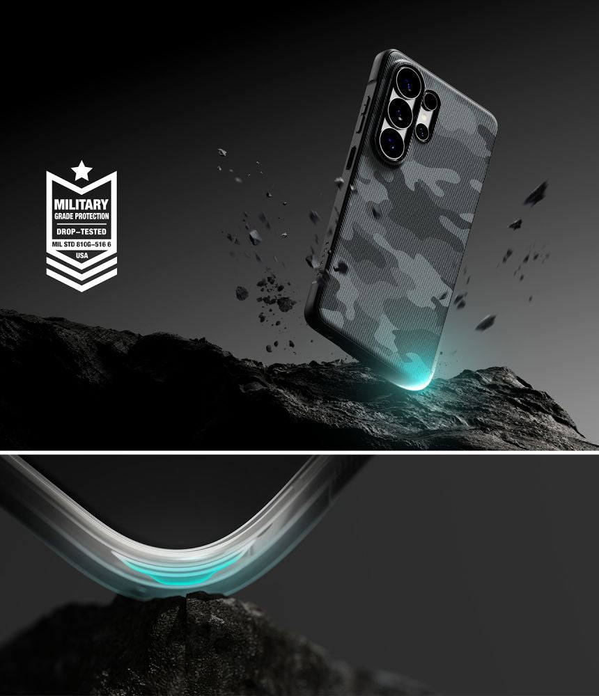 Ringke Onyx Magsafe Case til Samsung Galaxy S26 Ultra - sort og grå