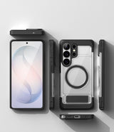 Ringke UX Magnetisk MagSafe Case til Samsung Galaxy S26 Ultra - Klar sort
