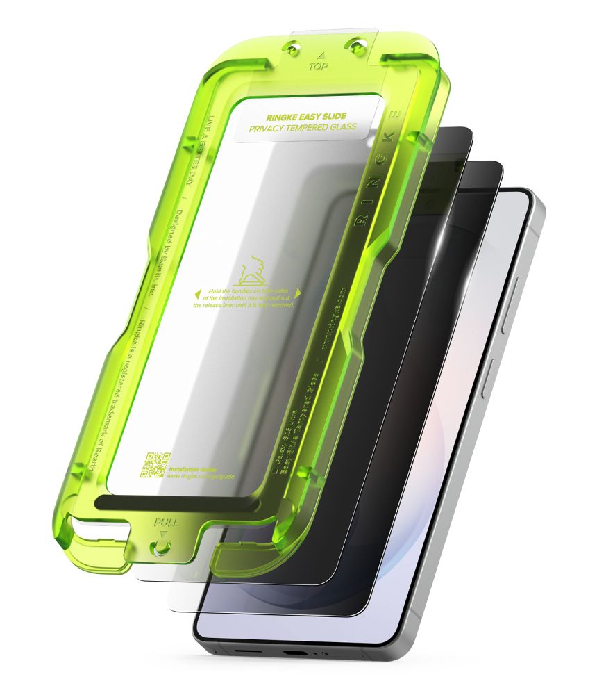 Ringke Easy Slide Privacy Temperet glas 2-pakke til Samsung Galaxy S26 Ultra