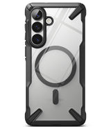 Ringke Fusion X Magnetisk MagSafe Case til Samsung Galaxy S26+ - Clear Black