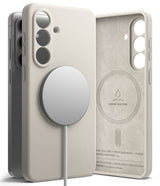 Ringke Silicone MagSafe Case til Samsung Galaxy S26+ - Beige