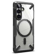 Ringke Fusion X Magnetisk MagSafe Case til Samsung Galaxy S26 - Clear Black