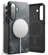 Ringke Onyx Magsafe Case til Samsung Galaxy S26 - Grå og sort