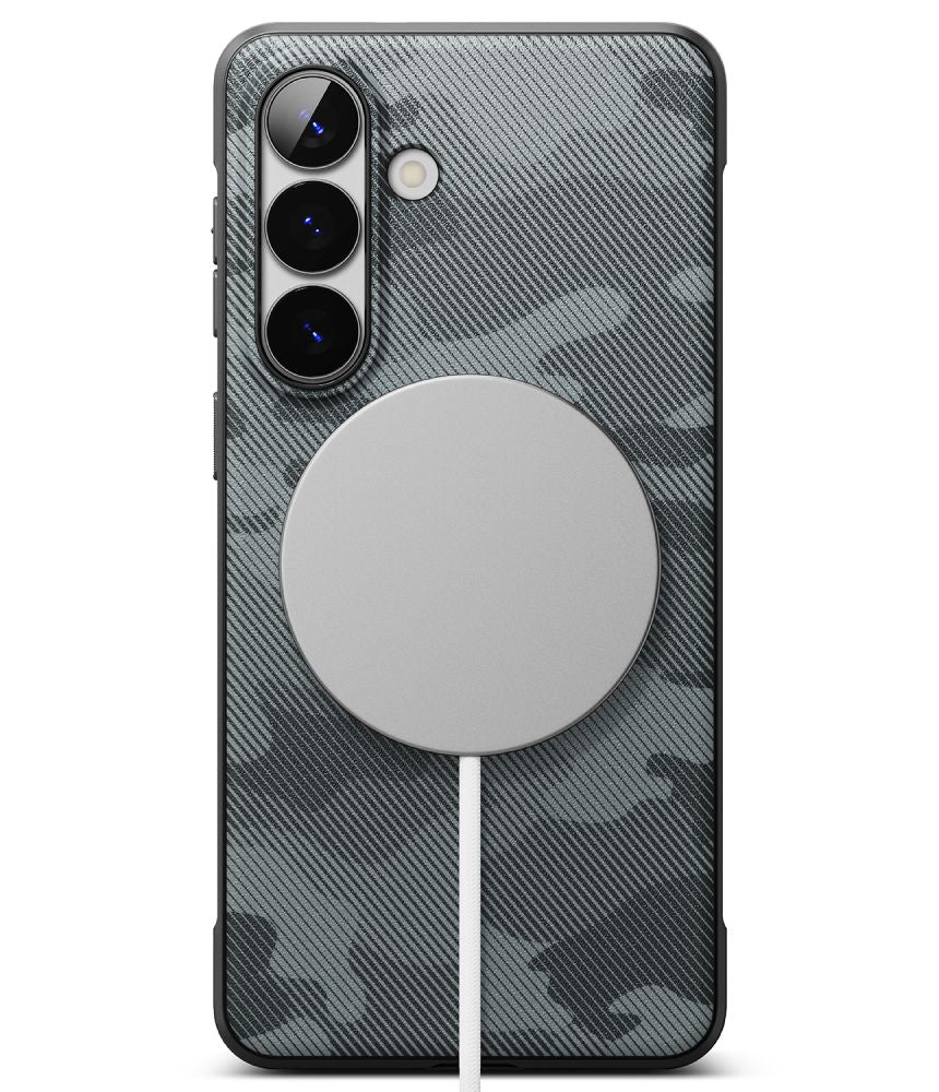 Ringke Onyx Magsafe Case til Samsung Galaxy S26 - Grå og sort