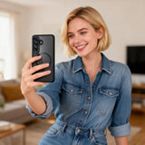 Tech-Protect Magmat MagSafe Case til Samsung Galaxy S26+ - gennemsigtig sort