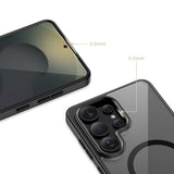 Tech-Protect Magmat MagSafe Case til Samsung Galaxy S26 Ultra - gennemsigtig sort