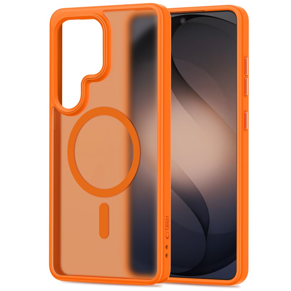 Tech-Protect Magmat MagSafe Case til Samsung Galaxy S26 Ultra - Orange Matte