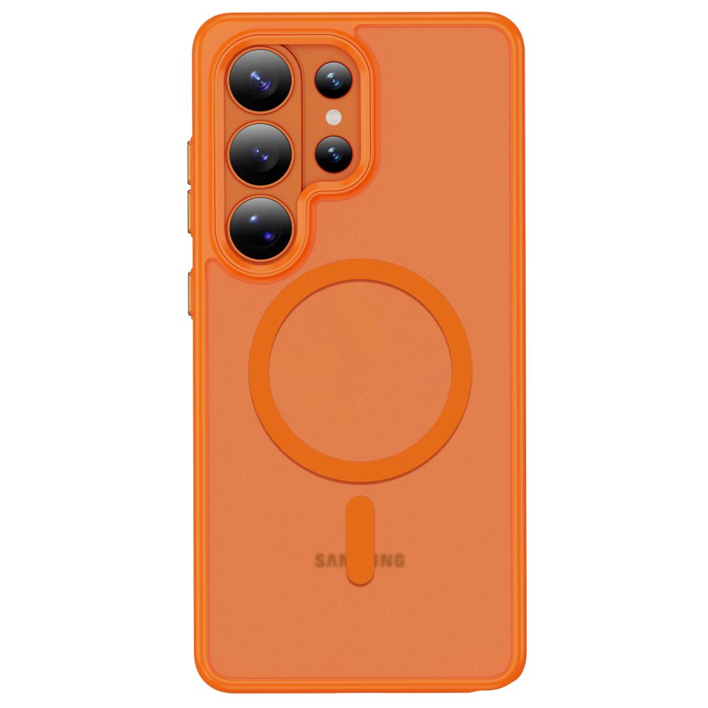 Tech-Protect Magmat MagSafe Case til Samsung Galaxy S26 Ultra - Orange Matte
