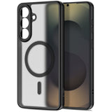 Tech-Protect BasicMag MagSafe Case til Samsung Galaxy S26+ - gennemsigtig sort