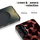 Tech-Protect Lamano MagSafe Case til Samsung Galaxy S26+ - Brunt og sort