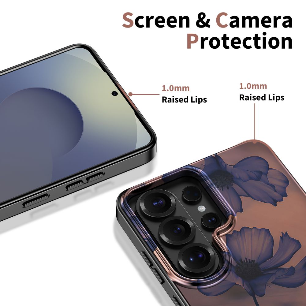 Tech-Protect Lamano MagSafe Case til Samsung Galaxy S26 Ultra - Brunt og lilla