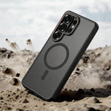 Tech-Protect MagCam MagSafe Case til Samsung Galaxy S26 Ultra - sort og rød