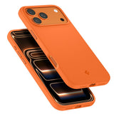 Spigen Silicone Fit Mag MagSafe Case for iPhone 17 Pro Max - Orange