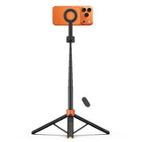 Tech-Protect L10S Bluetooth Selfie Stick Tripod - sort og orange