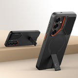 Tech-Protect Kevlar Aura MagSafe Case til Samsung Galaxy S26 - sort og orange