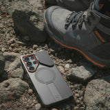 Tech-Protect Kevlar Aura MagSafe Case til Samsung Galaxy S26 Ultra - sort og orange